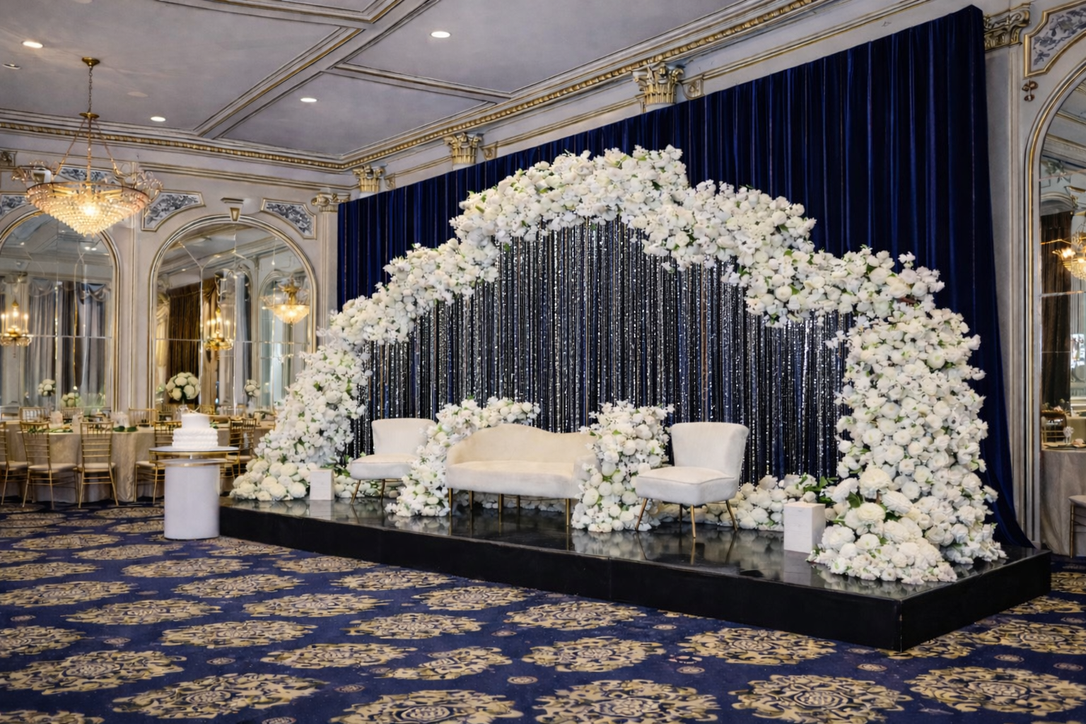 Wedding venue decoration